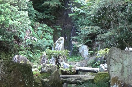 補陀落の庭梵音の滝